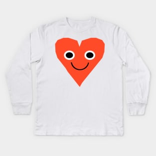 Heart Kids Long Sleeve T-Shirt